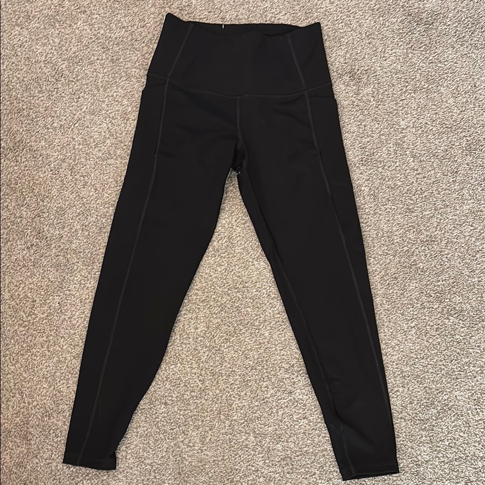 Victoria's Secret Black Leggings with Elastic Waistband